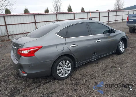 2017 Nissan Sentra Sv из США, поврежденный, VIN 3N1AB7AP5HY308949